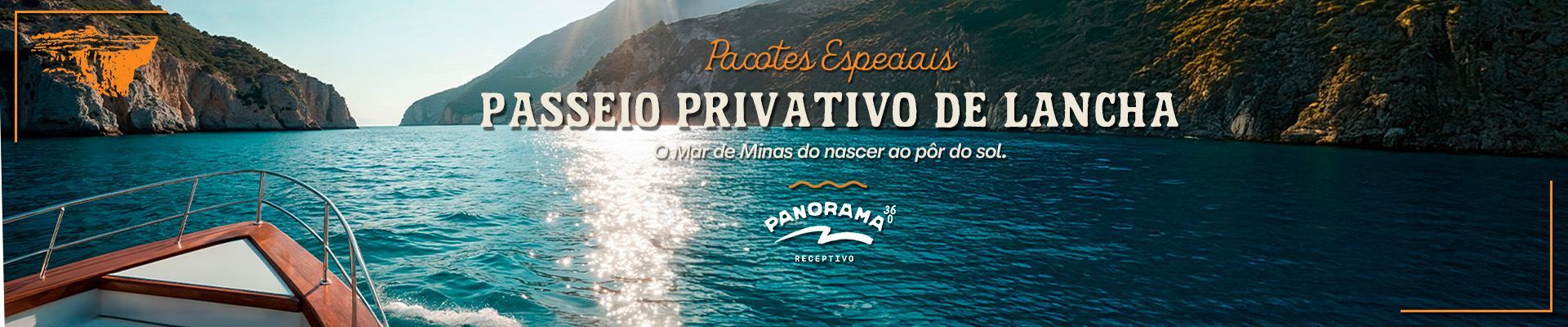 Passeio Privativo de lancha