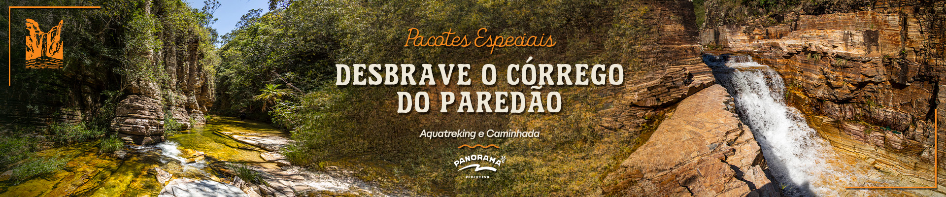 Desbrave o Córrego do Paredão